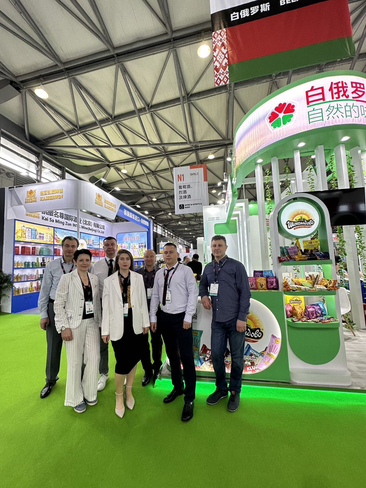 Шоколадово на выставке "SIAL SHANGHAI 2023” в Китае