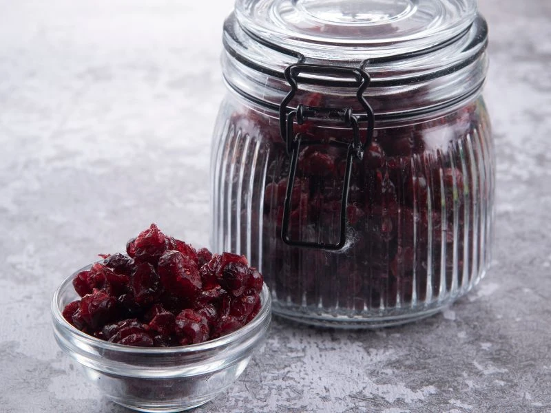Dried cranberries