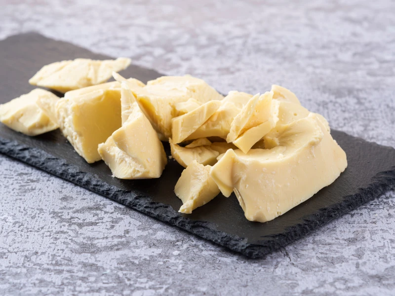 Natural cocoa butter