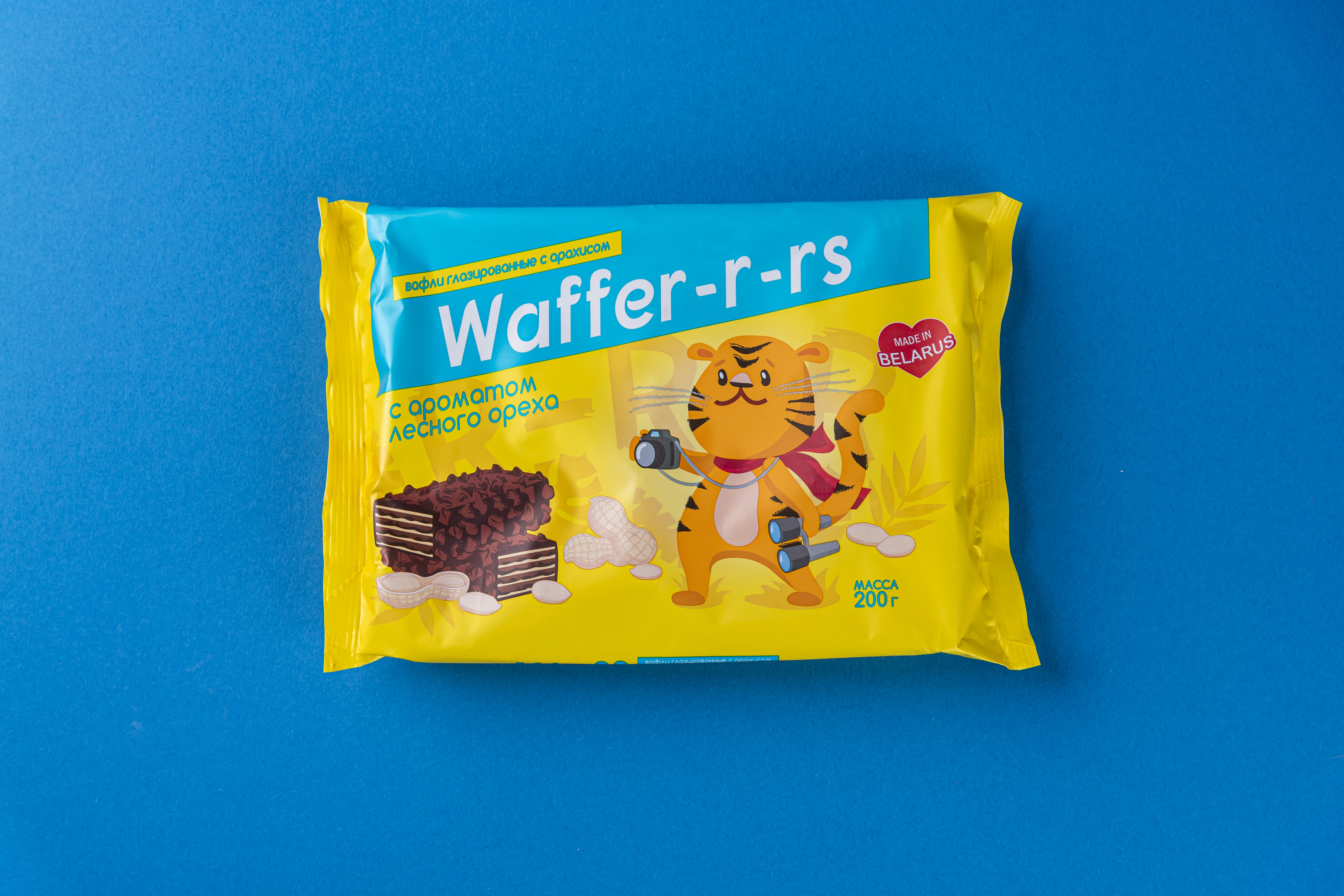 Рэбрэндынг упакоўкі вафель