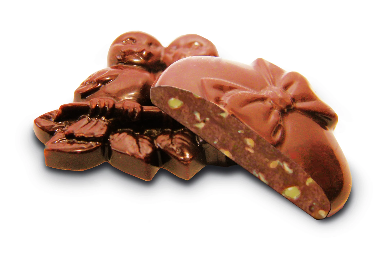 Confectionery bars "Smiley peanut" with caramel flavor